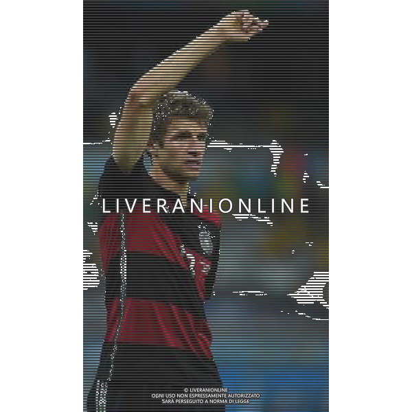 FIFA World Cup Brasile 2014 Semifinali Belo Horizonte - 08.07.2014 Brasile-Germania Nella Foto:Mueller Thomas /Ph.Vitez-Ag. Aldo Liverani