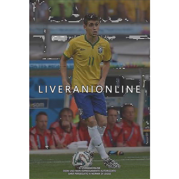 FIFA World Cup Brasile 2014 Semifinali Belo Horizonte - 08.07.2014 Brasile-Germania Nella Foto:Oscar /Ph.Vitez-Ag. Aldo Liverani