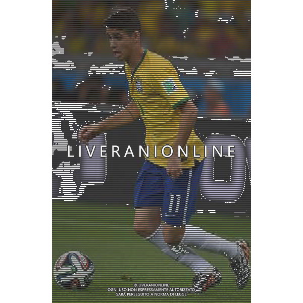 FIFA World Cup Brasile 2014 Semifinali Belo Horizonte - 08.07.2014 Brasile-Germania Nella Foto:Oscar /Ph.Vitez-Ag. Aldo Liverani