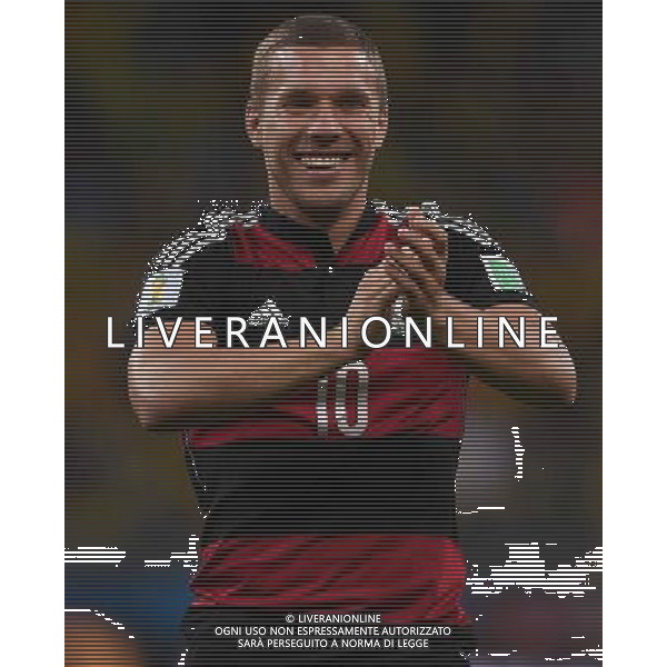 FIFA World Cup Brasile 2014 Semifinali Belo Horizonte - 08.07.2014 Brasile-Germania Nella Foto:Podolski Lukas /Ph.Vitez-Ag. Aldo Liverani