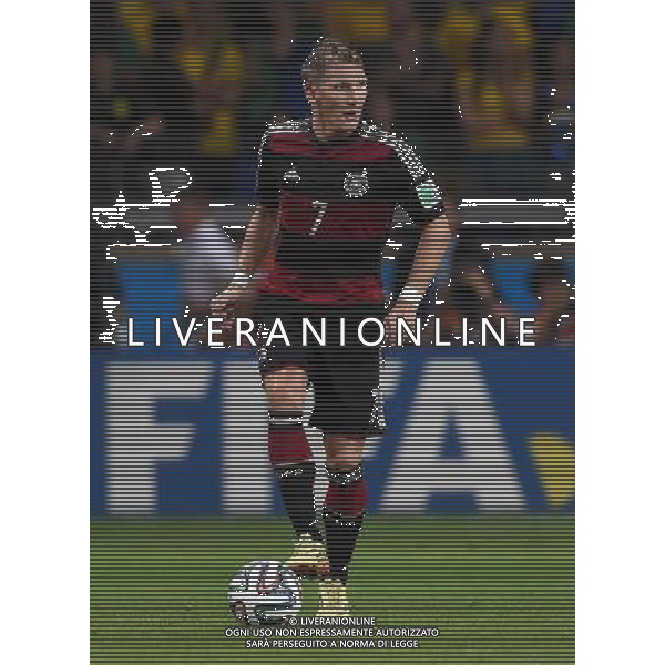 FIFA World Cup Brasile 2014 Semifinali Belo Horizonte - 08.07.2014 Brasile-Germania Nella Foto:Schweinsteiger Bastian /Ph.Vitez-Ag. Aldo Liverani