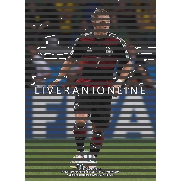 FIFA World Cup Brasile 2014 Semifinali Belo Horizonte - 08.07.2014 Brasile-Germania Nella Foto:Schweinsteiger Bastian /Ph.Vitez-Ag. Aldo Liverani