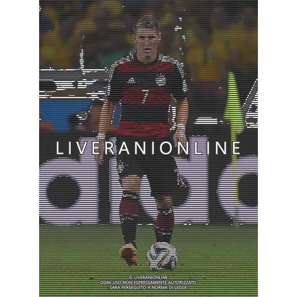 FIFA World Cup Brasile 2014 Semifinali Belo Horizonte - 08.07.2014 Brasile-Germania Nella Foto:Schweinsteiger Bastian /Ph.Vitez-Ag. Aldo Liverani