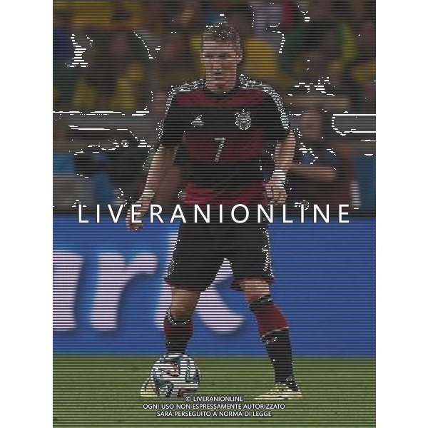 FIFA World Cup Brasile 2014 Semifinali Belo Horizonte - 08.07.2014 Brasile-Germania Nella Foto:Schweinsteiger Bastian /Ph.Vitez-Ag. Aldo Liverani