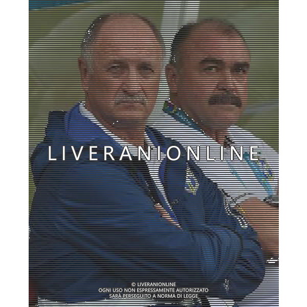 FIFA World Cup Brasile 2014 Semifinali Belo Horizonte - 08.07.2014 Brasile-Germania Nella Foto:Scolari Luiz Felipe /Ph.Vitez-Ag. Aldo Liverani