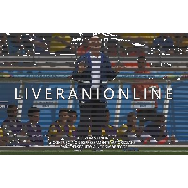 FIFA World Cup Brasile 2014 Semifinali Belo Horizonte - 08.07.2014 Brasile-Germania Nella Foto:Scolari Luiz Felipe /Ph.Vitez-Ag. Aldo Liverani