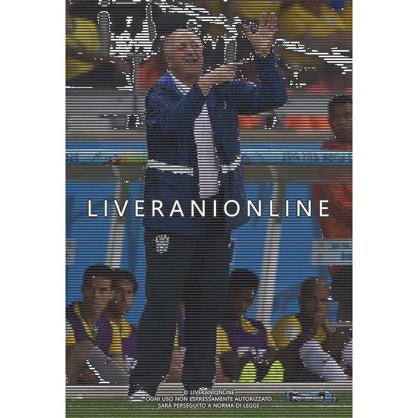 FIFA World Cup Brasile 2014 Semifinali Belo Horizonte - 08.07.2014 Brasile-Germania Nella Foto:Scolari Luiz Felipe /Ph.Vitez-Ag. Aldo Liverani