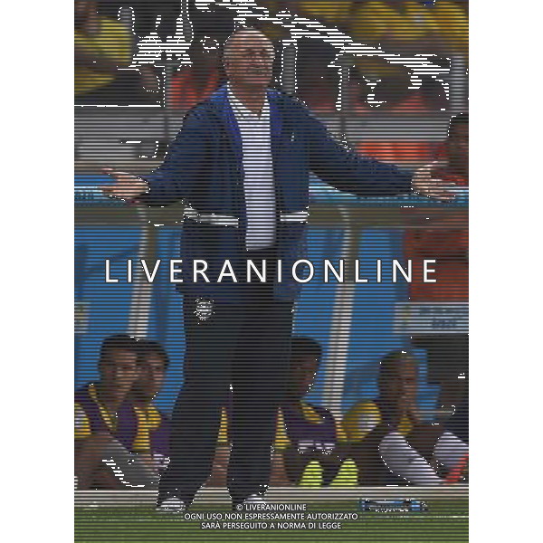 FIFA World Cup Brasile 2014 Semifinali Belo Horizonte - 08.07.2014 Brasile-Germania Nella Foto:Scolari Luiz Felipe /Ph.Vitez-Ag. Aldo Liverani