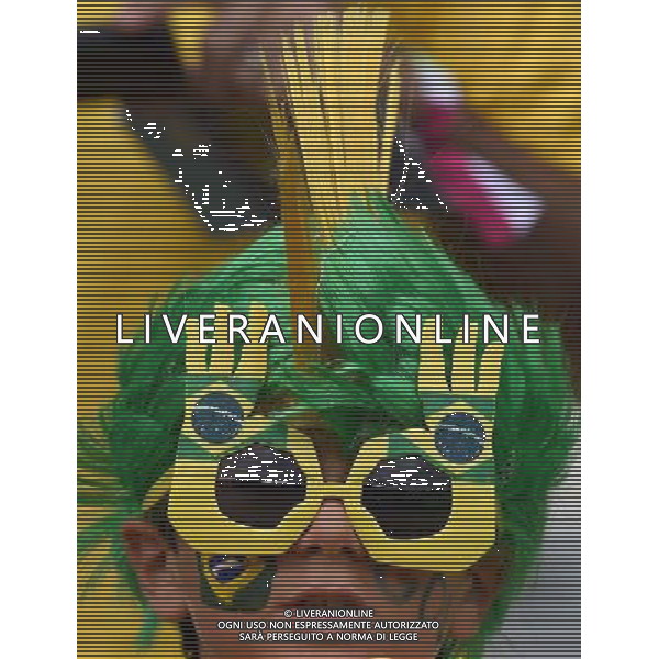 FIFA World Cup Brasile 2014 Semifinali Belo Horizonte - 08.07.2014 Brasile-Germania Nella Foto: TIFOSI BRASILE /Ph.Vitez-Ag. Aldo Liverani