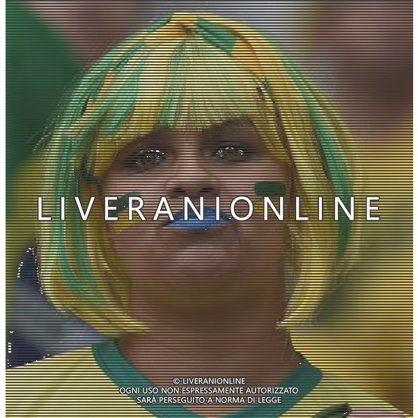 FIFA World Cup Brasile 2014 Semifinali Belo Horizonte - 08.07.2014 Brasile-Germania Nella Foto: TIFOSI BRASILE /Ph.Vitez-Ag. Aldo Liverani