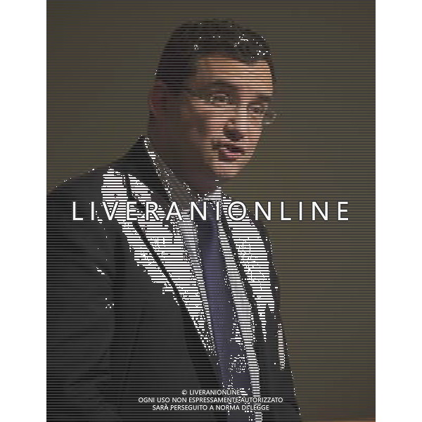 Ian Walsh of Boston consulting group delivers an address on the opening day of the Sutton Trust\'s \'Higher Ambitions\' summit. ©photoshot/Agenzia Aldo Liverani sas - ITALY ONLY - EDITORIAL USE ONLY