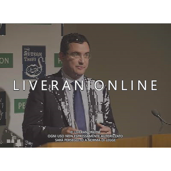 Ian Walsh of Boston consulting group delivers an address on the opening day of the Sutton Trust\'s \'Higher Ambitions\' summit. ©photoshot/Agenzia Aldo Liverani sas - ITALY ONLY - EDITORIAL USE ONLY