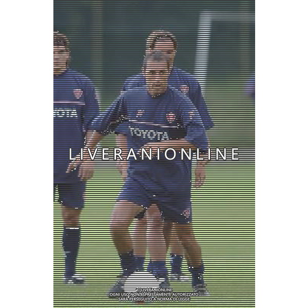 FOLGARIA 02/07/2003 PRIMO ALLENAMENTO IN RITIRO DEL PERUGIA CALCIO NELLA FOTO: IGNOFFO GIOVANNI BATTISTA* FOTO 1905/ROBERTO SETTONCE/ALDO LIVERANI