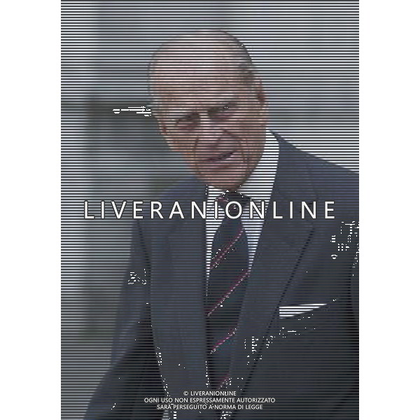 The Duke of Edinburgh attends a Service of Dedication to Admiral Arthur Philip at Westminster Abbey. Arthur Phillip was the Governor-Designate of the First Fleet, who founded the colony of New South Wales, which was the beginning of what would become the Commonwealth of Australia. The Service at Westminster Abbey will mark the bicentenary of the death of Admiral Phillip. During the Service a new memorial stone to Admiral Philip will be dedicated, which has been especially commissioned and carved from Sydney sandstone. AG ALDO LIVERANI SAS ONLY ITALY