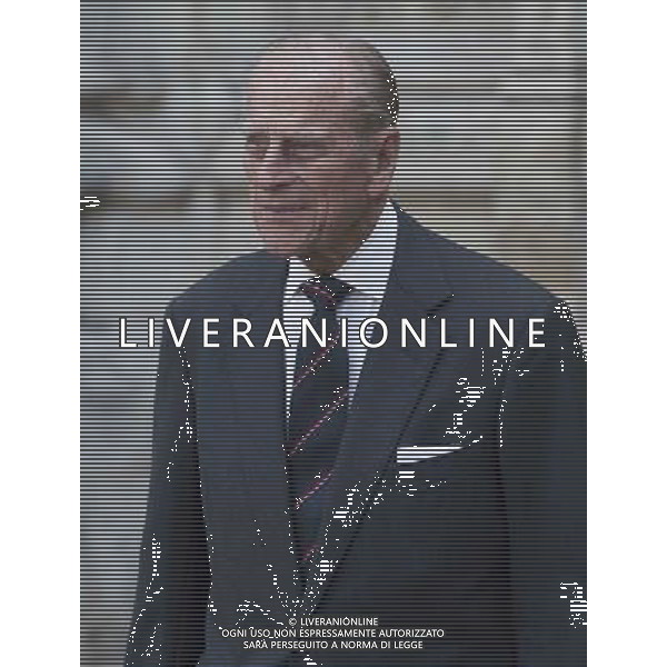 The Duke of Edinburgh attends a Service of Dedication to Admiral Arthur Philip at Westminster Abbey. Arthur Phillip was the Governor-Designate of the First Fleet, who founded the colony of New South Wales, which was the beginning of what would become the Commonwealth of Australia. The Service at Westminster Abbey will mark the bicentenary of the death of Admiral Phillip. During the Service a new memorial stone to Admiral Philip will be dedicated, which has been especially commissioned and carved from Sydney sandstone. AG ALDO LIVERANI SAS ONLY ITALY
