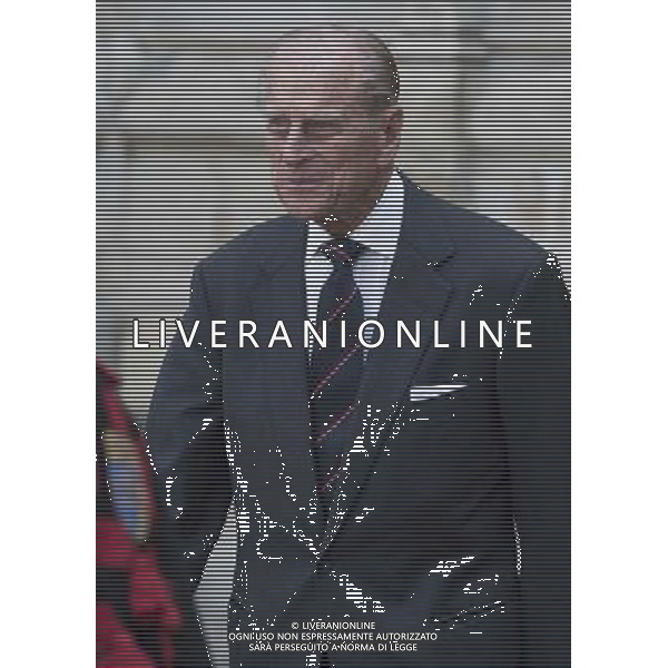 The Duke of Edinburgh attends a Service of Dedication to Admiral Arthur Philip at Westminster Abbey. Arthur Phillip was the Governor-Designate of the First Fleet, who founded the colony of New South Wales, which was the beginning of what would become the Commonwealth of Australia. The Service at Westminster Abbey will mark the bicentenary of the death of Admiral Phillip. During the Service a new memorial stone to Admiral Philip will be dedicated, which has been especially commissioned and carved from Sydney sandstone. AG ALDO LIVERANI SAS ONLY ITALY