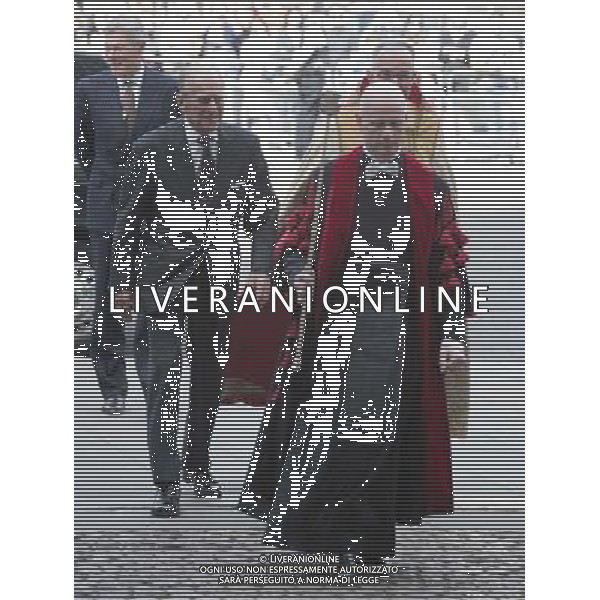 The Duke of Edinburgh attends a Service of Dedication to Admiral Arthur Philip at Westminster Abbey. Arthur Phillip was the Governor-Designate of the First Fleet, who founded the colony of New South Wales, which was the beginning of what would become the Commonwealth of Australia. The Service at Westminster Abbey will mark the bicentenary of the death of Admiral Phillip. During the Service a new memorial stone to Admiral Philip will be dedicated, which has been especially commissioned and carved from Sydney sandstone. AG ALDO LIVERANI SAS ONLY ITALY