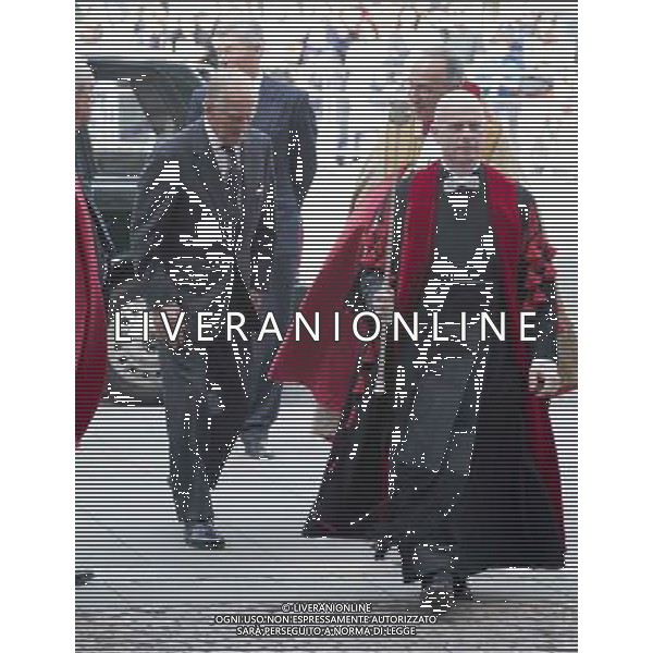 The Duke of Edinburgh attends a Service of Dedication to Admiral Arthur Philip at Westminster Abbey. Arthur Phillip was the Governor-Designate of the First Fleet, who founded the colony of New South Wales, which was the beginning of what would become the Commonwealth of Australia. The Service at Westminster Abbey will mark the bicentenary of the death of Admiral Phillip. During the Service a new memorial stone to Admiral Philip will be dedicated, which has been especially commissioned and carved from Sydney sandstone. AG ALDO LIVERANI SAS ONLY ITALY