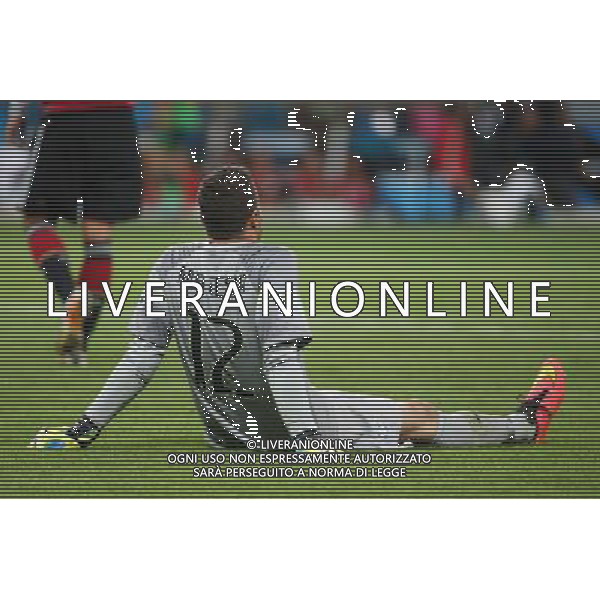 Ein voellig frustrierter Julio Cesar(BRA) // during Semi Final match between Brasil and Germany of the FIFA Worldcup Brazil 2014 at the Mineirao in Belo Horizonte, Brazil on 2014/07/08. EXPA Pictures © 2014, PhotoCredit: EXPA/ Eibner-Pressefoto/ Cezaro *****ATTENTION - OUT of GER***** AG ALDO LIVERANI SAS ONLY ITALY