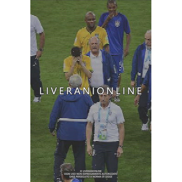 Deception OSCAR / Luiz Felipe SCOLARI - 08.07.2014 - Bresil / Allemagne - 1/2Finale de la Coupe du Monde 2014 -Belo Horizonte- Photo : David Winter / Icon Sport /Agenzia Aldo Liverani sas - ONLY ITALY - BRASILE VS GERMANIA partita di semifinale Coppa del mondo FIFA 2014 Mineirao stadio Estadio a Belo Horizonte, in Brasile, 8 luglio 2014, la Germania ha vinto 7-1 e qualificato per la finale