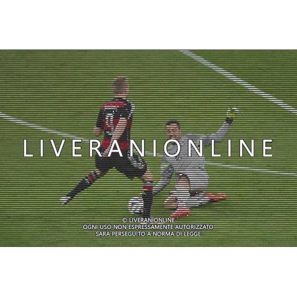 JULIO CESAR / Andre SCHURRLE - 08.07.2014 - Bresil / Allemagne - 1/2Finale de la Coupe du Monde 2014 -Belo Horizonte- Photo : David Winter / Icon Sport /Agenzia Aldo Liverani sas - ONLY ITALY - BRASILE VS GERMANIA partita di semifinale Coppa del mondo FIFA 2014 Mineirao stadio Estadio a Belo Horizonte, in Brasile, 8 luglio 2014, la Germania ha vinto 7-1 e qualificato per la finale