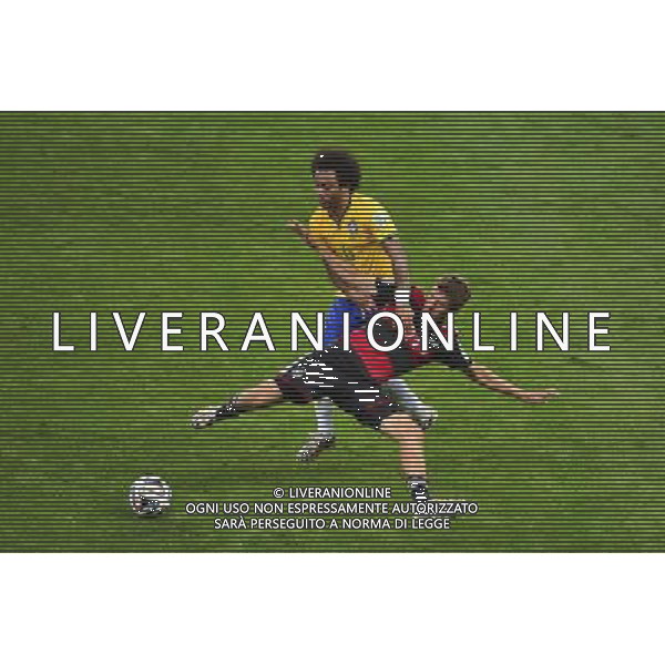 MARCELO / Thomas MULLER - 08.07.2014 - Bresil / Allemagne - 1/2Finale de la Coupe du Monde 2014 -Belo Horizonte- Photo : David Winter / Icon Sport /Agenzia Aldo Liverani sas - ONLY ITALY - BRASILE VS GERMANIA partita di semifinale Coppa del mondo FIFA 2014 Mineirao stadio Estadio a Belo Horizonte, in Brasile, 8 luglio 2014, la Germania ha vinto 7-1 e qualificato per la finale