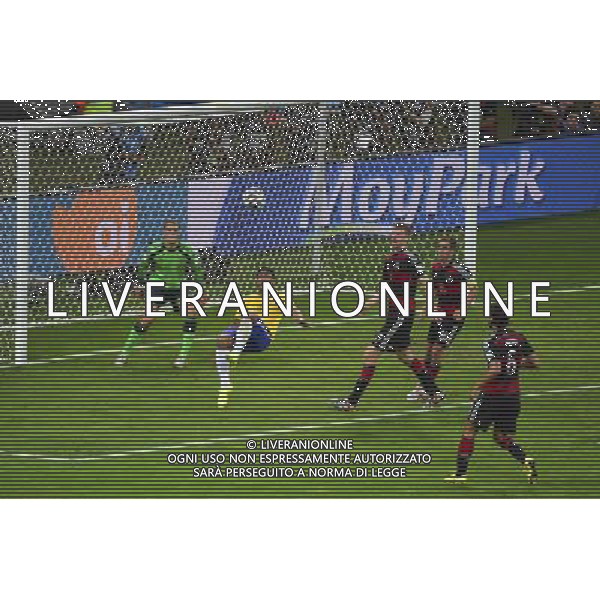 PAULINHO - 08.07.2014 - Bresil / Allemagne - 1/2Finale de la Coupe du Monde 2014 -Belo Horizonte- Photo : David Winter / Icon Sport /Agenzia Aldo Liverani sas - ONLY ITALY - BRASILE VS GERMANIA partita di semifinale Coppa del mondo FIFA 2014 Mineirao stadio Estadio a Belo Horizonte, in Brasile, 8 luglio 2014, la Germania ha vinto 7-1 e qualificato per la finale