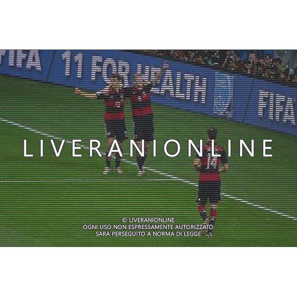 Joie Andre SCHUERRLE - 08.07.2014 - Bresil / Allemagne - 1/2Finale de la Coupe du Monde 2014 Photo : Dave Winter / Icon Sport /Agenzia Aldo Liverani sas - ONLY ITALY - BRASILE VS GERMANIA partita di semifinale Coppa del mondo FIFA 2014 Mineirao stadio Estadio a Belo Horizonte, in Brasile, 8 luglio 2014, la Germania ha vinto 7-1 e qualificato per la finale