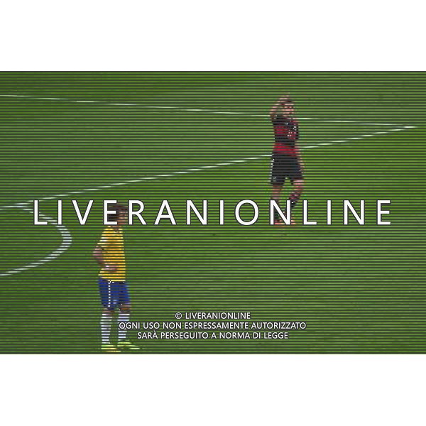 Joie Miroslav KLOSE / deception David LUIZ - 08.07.2014 - Bresil / Allemagne - 1/2Finale de la Coupe du Monde 2014 Photo : Dave Winter / Icon Sport /Agenzia Aldo Liverani sas - ONLY ITALY - BRASILE VS GERMANIA partita di semifinale Coppa del mondo FIFA 2014 Mineirao stadio Estadio a Belo Horizonte, in Brasile, 8 luglio 2014, la Germania ha vinto 7-1 e qualificato per la finale