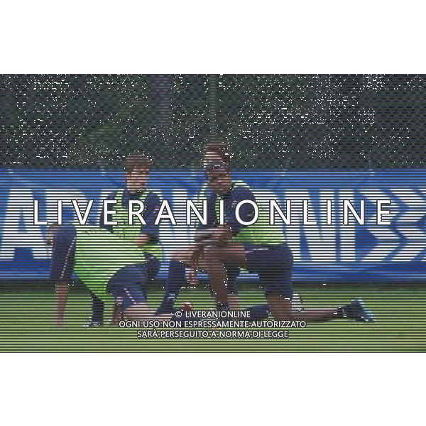 FOLGARIA 02/07/2003 PRIMO ALLENAMENTO IN RITIRO DEL PERUGIA CALCIO NELLA FOTO: GUILHERME DO PRADO* FOTO 1905/ROBERTO SETTONCE/ALDO LIVERANI