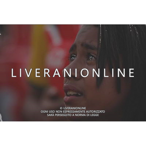 (140708) -- BRASILIA, July 08, 2014 () -- A Brazil\'s fan reacts while watching a semifinal match between Brazil and Germany of 2014 FIFA World Cup at the FIFA Fan Fest area in Brasilia, Brazil, on July 08, 2014. (/Jhon Paz) ©PHOTOSHOT/Agenzia Aldo Liverani sas - ITALY ONLY - EDITORIAL USE ONLY - BRASILE VS GERMANIA partita di semifinale Coppa del mondo FIFA 2014 Mineirao stadio Estadio a Belo Horizonte, in Brasile, 8 luglio 2014, la Germania ha vinto 7-1 e qualificato per la finale