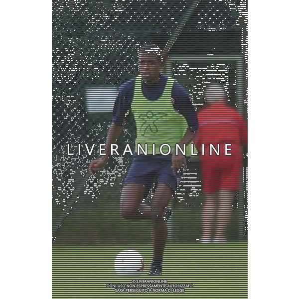 FOLGARIA 02/07/2003 PRIMO ALLENAMENTO IN RITIRO DEL PERUGIA CALCIO NELLA FOTO: GUILHERME DO PRADO* FOTO 1905/ROBERTO SETTONCE/ALDO LIVERANI