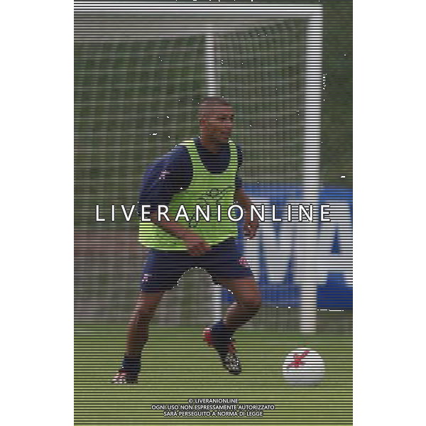FOLGARIA 02/07/2003 PRIMO ALLENAMENTO IN RITIRO DEL PERUGIA CALCIO NELLA FOTO: ALIOUI JAMAL* FOTO 1905/ROBERTO SETTONCE/ALDO LIVERANI