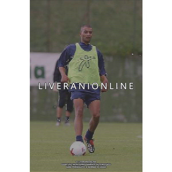 FOLGARIA 02/07/2003 PRIMO ALLENAMENTO IN RITIRO DEL PERUGIA CALCIO NELLA FOTO: ALIOUI JAMAL* FOTO 1905/ROBERTO SETTONCE/ALDO LIVERANI