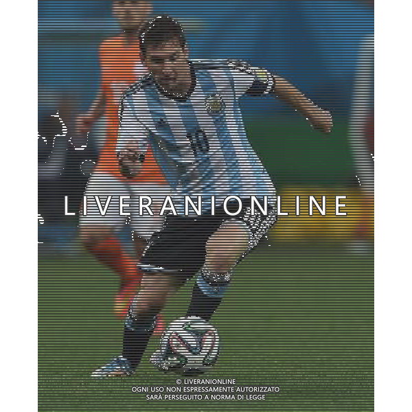 FIFA World Cup Brasile 2014 Semifinali San Paolo - 09.07.2014 Olanda-Argentina Nella Foto:Messi Lionel /Ph.Vitez-Ag. Aldo Liverani
