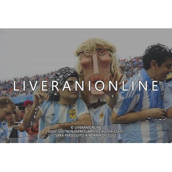 Supporters Argentine - 09.07.2014 - Argentine / Pays Bas - 1/2Finale Coupe du Monde -Sao Paulo Photo : Dave Winter / Icon Sport AG ALDO LIVERANI SAS ONLY ITALY