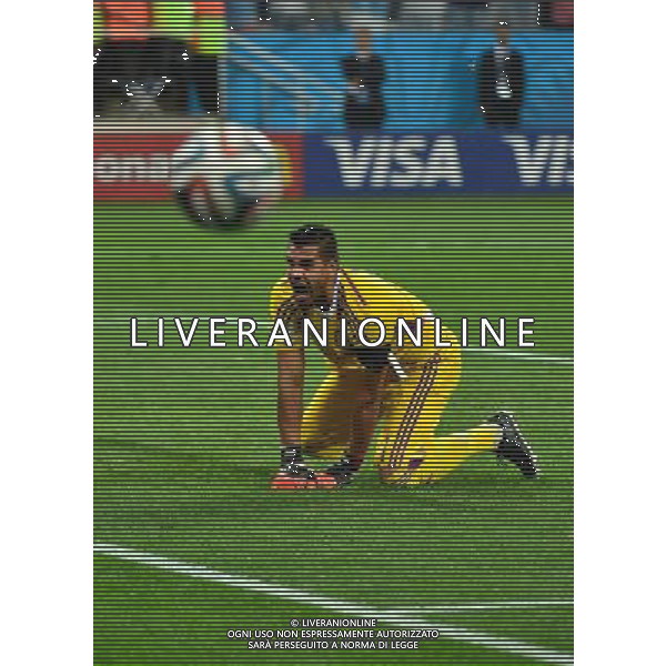 Joie Sergio ROMERO - 09.07.2014 - Argentine / Pays Bas - 1/2Finale Coupe du Monde -Sao Paulo Photo : Dave Winter / Icon Sport AG ALDO LIVERANI SAS ONLY ITALY