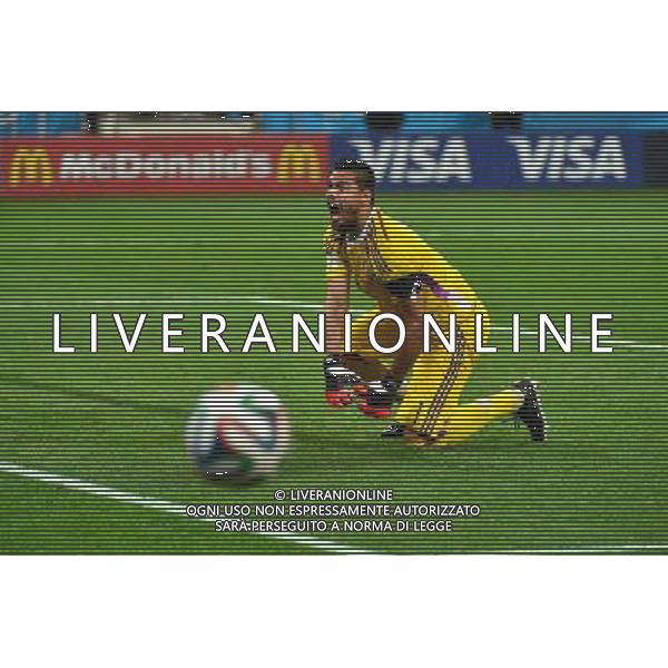 Joie Sergio ROMERO - 09.07.2014 - Argentine / Pays Bas - 1/2Finale Coupe du Monde -Sao Paulo Photo : Dave Winter / Icon Sport AG ALDO LIVERANI SAS ONLY ITALY