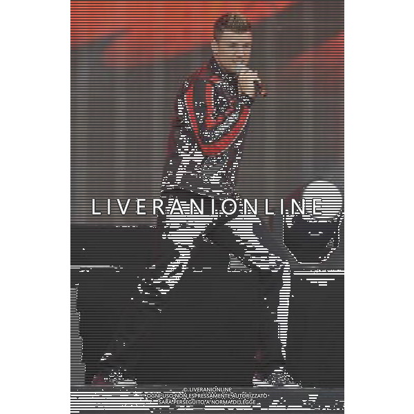 Nick Carter of The Backstreet Boys (Alexander James \'A.J\' McLean, Howie Dorough, Nick Carter, Kevin Richardson \' Brian Littrell) Performs on the Main Stage at the Barclaycard British Summer Time Festival at Hyde Park, London on Sunday 6 July 2014. ©photoshot/Agenzia Aldo Liverani sas - ITALY ONLY - EDITORIAL USE ONLY