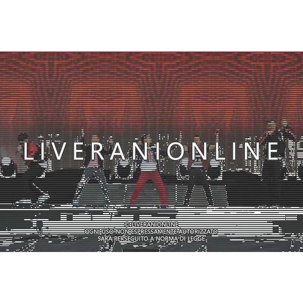 The Backstreet Boys (Alexander James \'A.J\' McLean, Howie Dorough, Nick Carter, Kevin Richardson \' Brian Littrell) Perform on the Main Stage at the Barclaycard British Summer Time Festival at Hyde Park, London on Sunday 6 July 2014. ©photoshot/Agenzia Aldo Liverani sas - ITALY ONLY - EDITORIAL USE ONLY