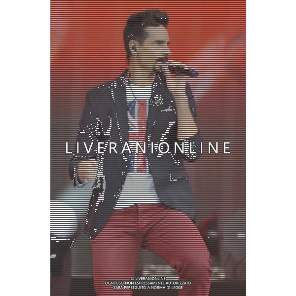 Kevin Richardson of The Backstreet Boys (Alexander James \'A.J\' McLean, Howie Dorough, Nick Carter, Kevin Richardson \' Brian Littrell) Performs on the Main Stage at the Barclaycard British Summer Time Festival at Hyde Park, London on Sunday 6 July 2014. ©photoshot/Agenzia Aldo Liverani sas - ITALY ONLY - EDITORIAL USE ONLY