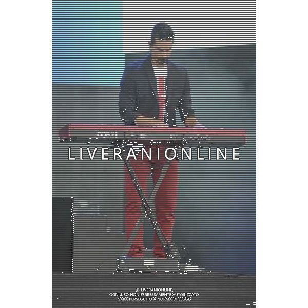 Kevin Richardson of The Backstreet Boys (Alexander James \'A.J\' McLean, Howie Dorough, Nick Carter, Kevin Richardson \' Brian Littrell) Performs on the Main Stage at the Barclaycard British Summer Time Festival at Hyde Park, London on Sunday 6 July 2014. ©photoshot/Agenzia Aldo Liverani sas - ITALY ONLY - EDITORIAL USE ONLY