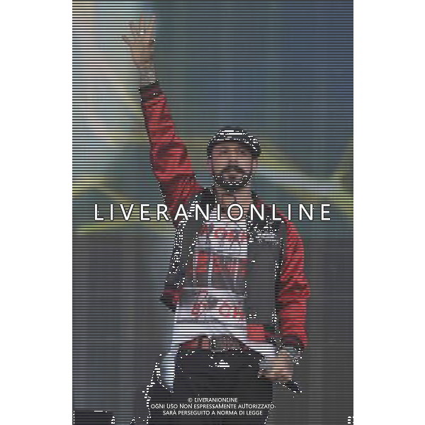 Alexander James \'A.J\' McLean of The Backstreet Boys (Alexander James \'A.J\' McLean, Howie Dorough, Nick Carter, Kevin Richardson \' Brian Littrell) Performs on the Main Stage at the Barclaycard British Summer Time Festival at Hyde Park, London on Sunday 6 July 2014. ©photoshot/Agenzia Aldo Liverani sas - ITALY ONLY - EDITORIAL USE ONLY