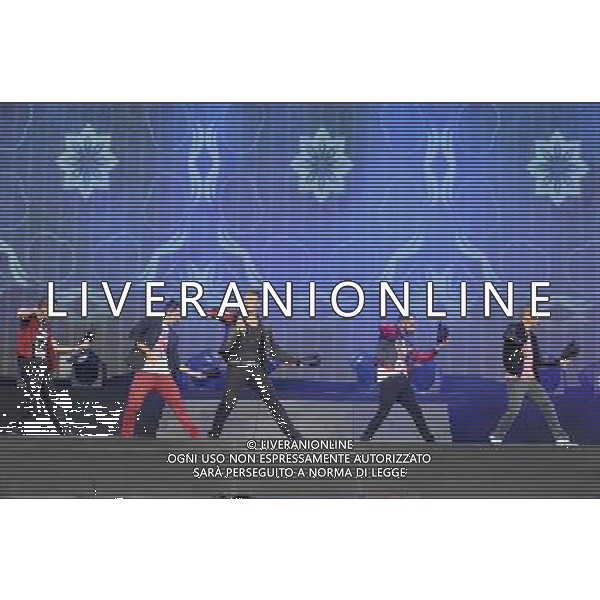 The Backstreet Boys (Alexander James \'A.J\' McLean, Howie Dorough, Nick Carter, Kevin Richardson \' Brian Littrell) Perform on the Main Stage at the Barclaycard British Summer Time Festival at Hyde Park, London on Sunday 6 July 2014. ©photoshot/Agenzia Aldo Liverani sas - ITALY ONLY - EDITORIAL USE ONLY