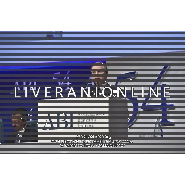 ABI - 54ma Assemblea degli Associati a Roma 10 luglio 2014 nella foto Ignazio Visco ©Corradetti/AGENZIA ALDO LIVERANI SAS
