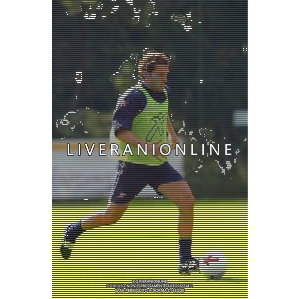 FOLGARIA 02/07/2003 PRIMO ALLENAMENTO IN RITIRO DEL PERUGIA CALCIO NELLA FOTO: PALIUCA LUIGI* FOTO 1905/ROBERTO SETTONCE/ALDO LIVERANI