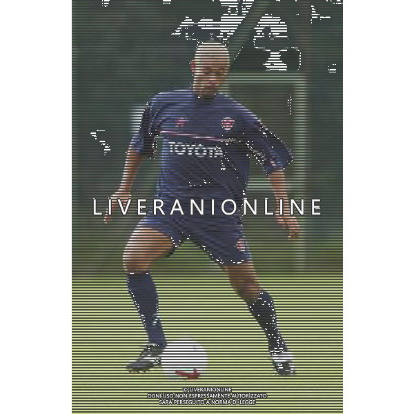 FOLGARIA 02/07/2003 PRIMO ALLENAMENTO IN RITIRO DEL PERUGIA CALCIO NELLA FOTO: ZE MARIA MARCELO* FOTO 1905/ROBERTO SETTONCE/ALDO LIVERANI