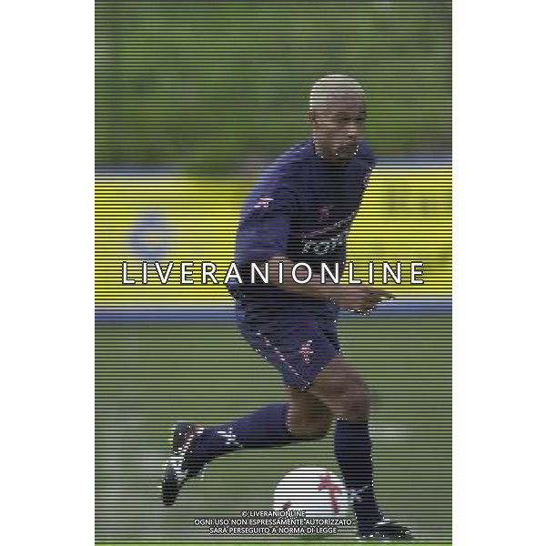 FOLGARIA 02/07/2003 PRIMO ALLENAMENTO IN RITIRO DEL PERUGIA CALCIO NELLA FOTO: ZE MARIA MARCELO* FOTO 1905/ROBERTO SETTONCE/ALDO LIVERANI