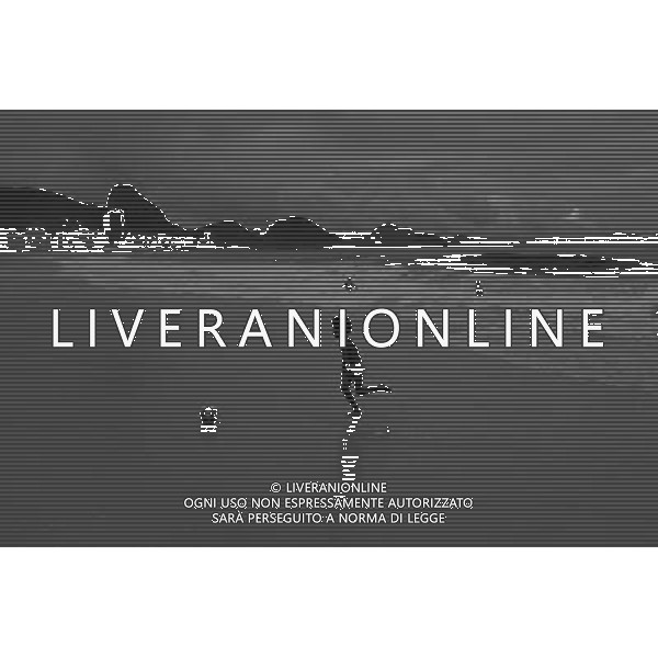 Copacabana - 11.07.2014 - Coupe du Monde 2014 - Bresil Photo : Dave Winter / Icon SPort /Agenzia Aldo Liverani sas - ITALY ONLY - EDITORIAL USE ONLY - Tifosi sulla spiaggia di Copacabana per la Coppa del Mondo Fifa Brasile 2014