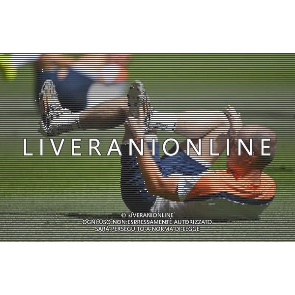 (140711) -- BRASILIA, July 11, 2014 () -- Arjen Robben of Netherlands attends a training session at the Estadio Nacional Stadium in Brasilia, Brazil, on July 5, 2014. Netherlands will play the 2014 FIFA World Cup football match for third place against host Brazil on Saturday.(/Guo Yong)(wll) ©photoshot/Agenzia Aldo Liverani sas - ITALY ONLY - EDITORIAL USE ONLY - Conferenza stampa e allenamento della nazionale dell\'olanda Coppa del mondo FIFA presso il Nacional stadio Estadio a Brasilia, in Brasile, 5 luglio 2014